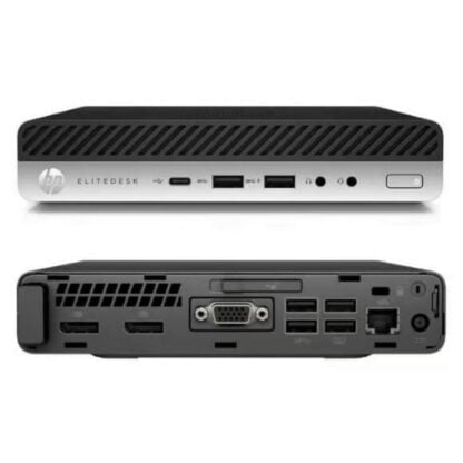 HP EliteDesk 800 G4 i5-8500T tietokone USFF (käytetty) 3