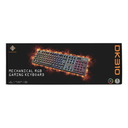 DELTACO GAMING DK310 RGB-pelinäppäimistö 5