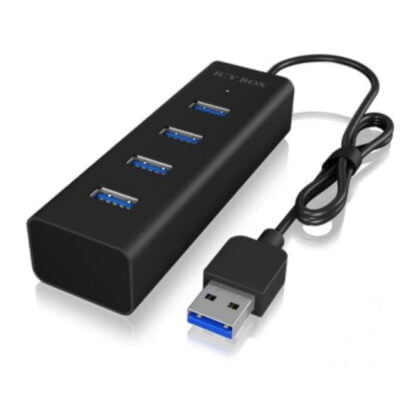 ICY BOX USB3.0 HUB 4-porttia 2