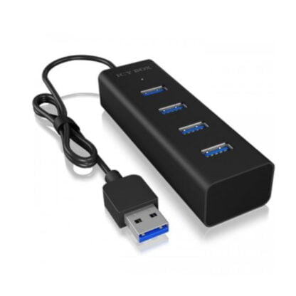 ICY BOX USB3.0 HUB 4-porttia 3