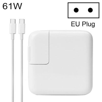 USB-C virta-adapteri 61W 1.8m kaapeli valkoinen 2