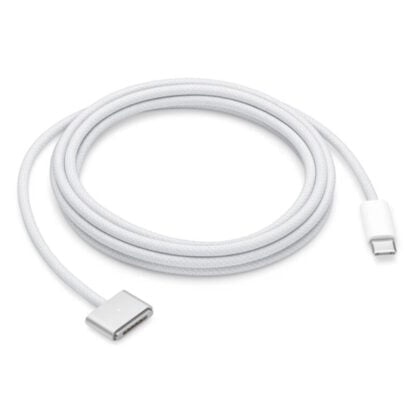 2m USB-C/Type-C to Magsafe 3 kaapeli valkoinen 2