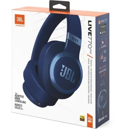 JBL LIVE 770NC vastamelukuulokkeet sininen 2