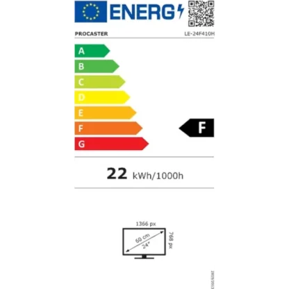 ProCaster LE-24F410H 24″ HD Ready LED TV 8