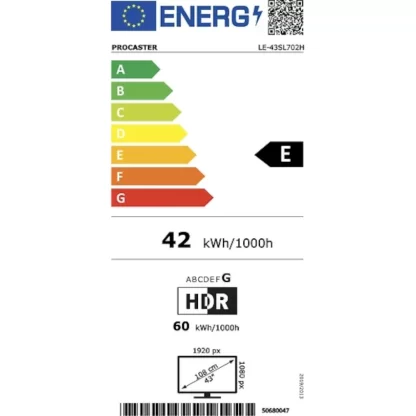 ProCaster LE-43SL702H 43″ Full HD Android LED -televisio 13