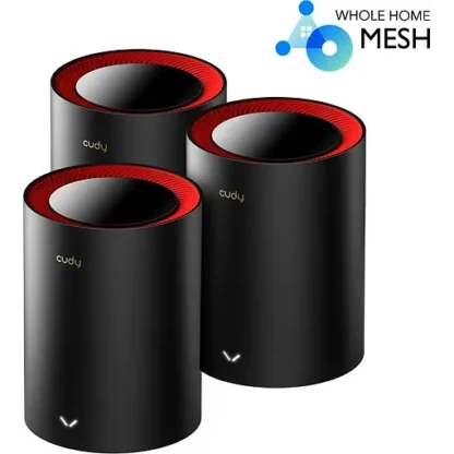 Cudy M3000 WiFi 6 -Mesh-järjestelmä (3-pack) musta 2