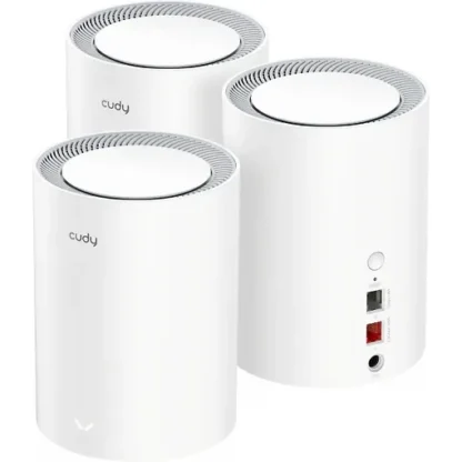 Cudy M3000 WiFi 6 -Mesh-järjestelmä (3-pack) valkoinen 3