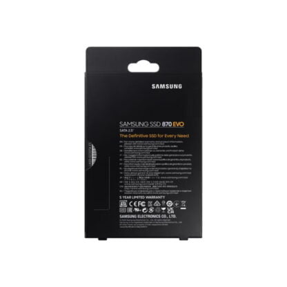 SAMSUNG 870 EVO 500GB 2.5″ SSD-levy 3