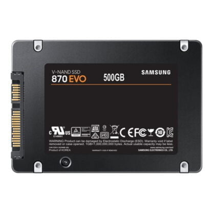 SAMSUNG 870 EVO 500GB 2.5″ SSD-levy 5