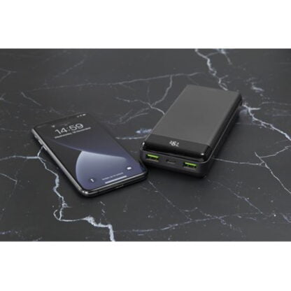 Varavirtalähde 20000 mAh 2xUSB-A USB-C musta 3