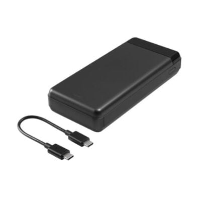 Varavirtalähde 20000 mAh 2xUSB-A USB-C musta 4