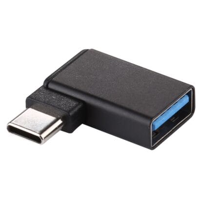 USB-C uros 90° kulma – USB 3.0 naaras adapteri 6