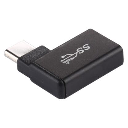 USB-C uros 90° kulma – USB 3.0 naaras adapteri 3