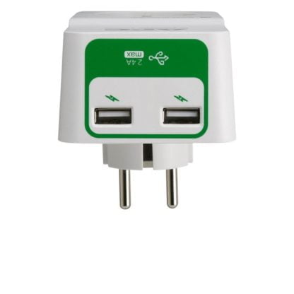 APC Essential sähkö ylijännitesuoja 230V + 2*USB laturi 3