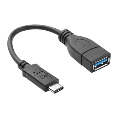 USB-C uros – USB 3.0 naaras OTG adapteri 20cm johdolla 2