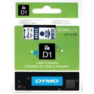 Dymo S0720540 D1 45014 Tape 12mm x 7m