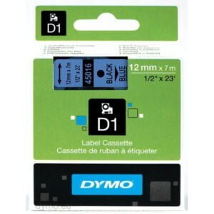 Dymo S0720560 D1 45016 Tape 12mm x 7m