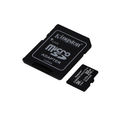 KINGSTON 32GB MICROSDHC muistikortti adapterilla 2