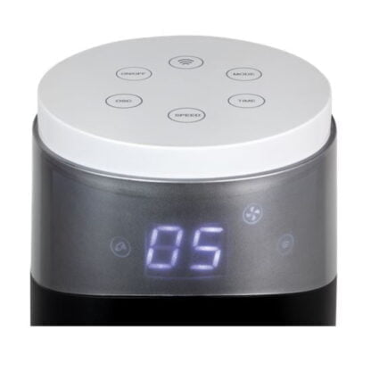 Nordic Smart Home tornituuletin 55W musta 5