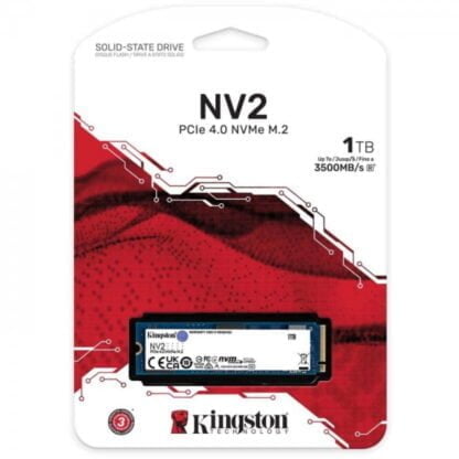 KINGSTON 1000GB NV2 M.2 2280 PCIe 4.0 NVMe SSD 3