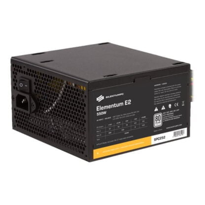 SILENTIUM PC Elementum E2 550W virtalähde 2