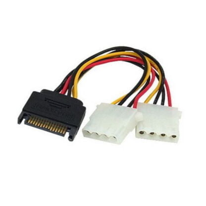 SATA-uros – Molex Y-kaapeli 15.2cm 2