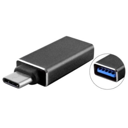 USB-C – USB 3.0 adapteri musta 2