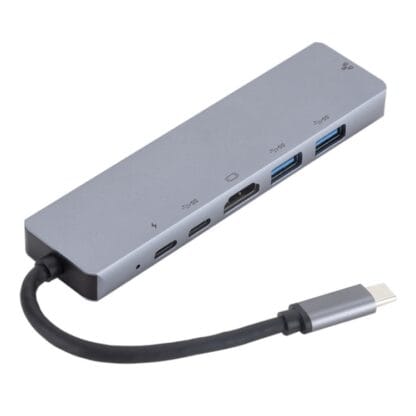 USB-C telakka 6in1 tietokoneeseen 4