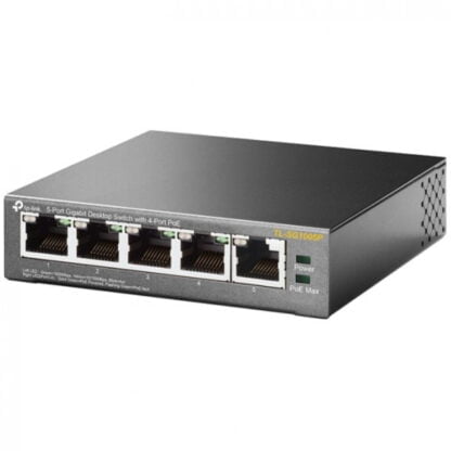 TP-LINK TL-SG1005P 5-porttinen POE verkkokytkin 5