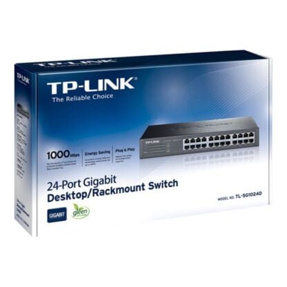 TP-LINK TL-SG1024 24-porttinen Gigabit verkkokytkin 2