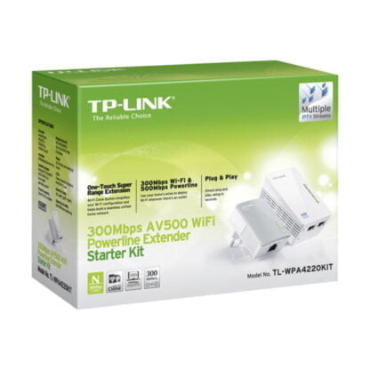 TP-LINK TL-WPA4220 AV600 N300 WIFI KIT 3