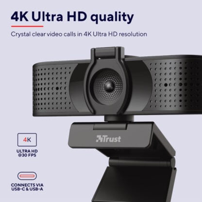 Trust TW-350 4K UHD Webcam (B2B) 8