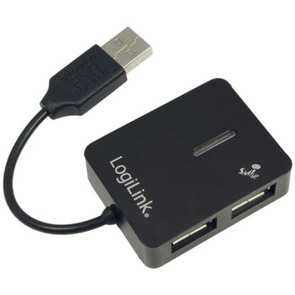 LogiLink Smile USB 2.0 4-porttinen USB-jakaja 2