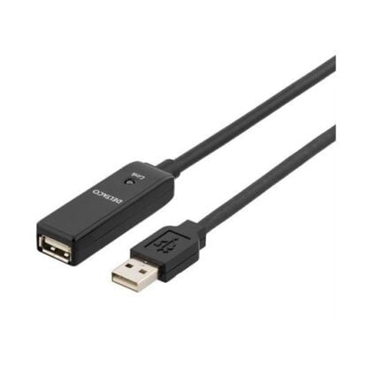 PRIME USB 2.0 aktiivinen jatkokaapeli 10m 2