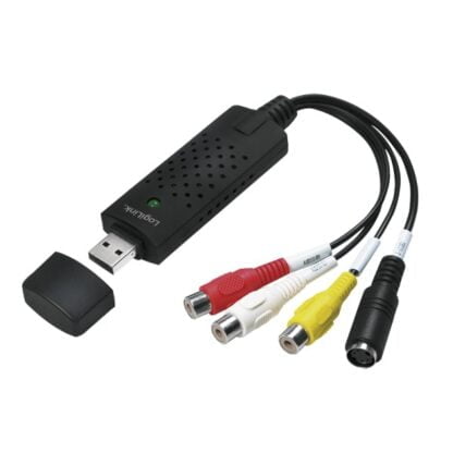 LogiLink USB 2.0 audio/video -sieppari musta 2