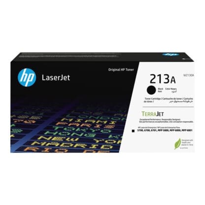 HP W2130A 213A musta lasertulostuskasetti 2