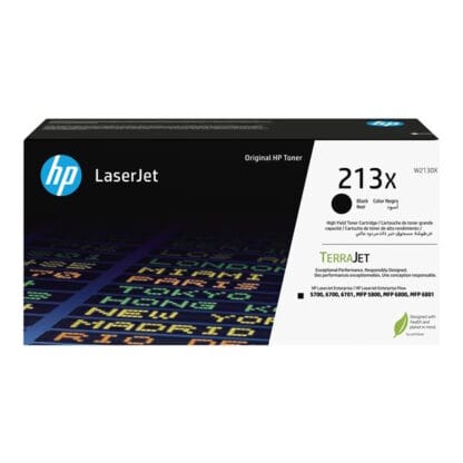 HP W2130X 213X musta lasertulostuskasetti 2