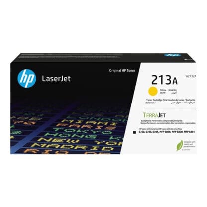 HP W2132A 213A keltainen lasertulostuskasetti 2