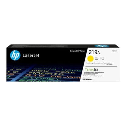 HP W2192A 219A keltainen lasertulostuskasetti 2