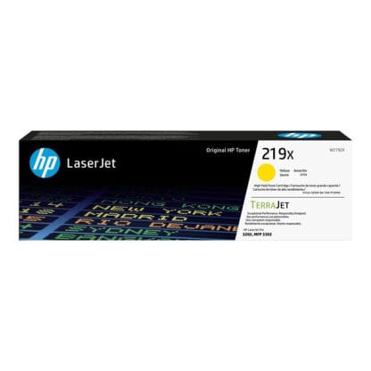 HP W2192X 219X keltainen lasertulostuskasetti 2