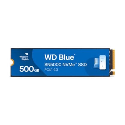 WD Blue SN5000 NVMe SSD 500GB M.2 2280 PCIe Gen4 2