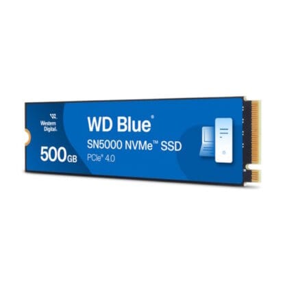 WD Blue SN5000 NVMe SSD 500GB M.2 2280 PCIe Gen4 3