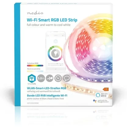 Nedis SmartLife -LED-valonauha 5m 2