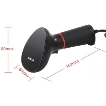 SUNLUX 2D Scanner USB musta 4